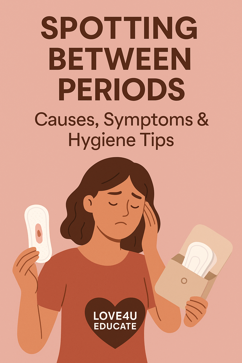 💖 സ്പോട്ടിംഗ് (Spotting) — നിങ്ങളുടെ പീരിയഡുകൾക്കിടയിൽ കാണുന്ന ചെറു രക്തസ്രാവത്തെ കുറിച്ച് അറിയാം - Love4u.store