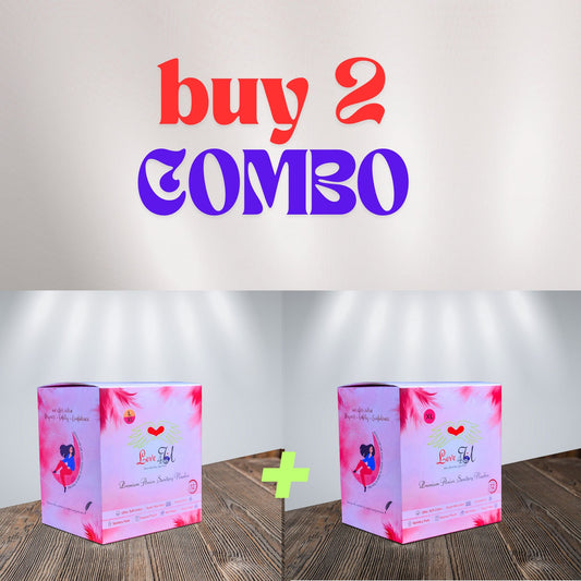 Love4U Period Care Pouch – Buy 2 Combo 8 L + 16 XL - Love4u.store